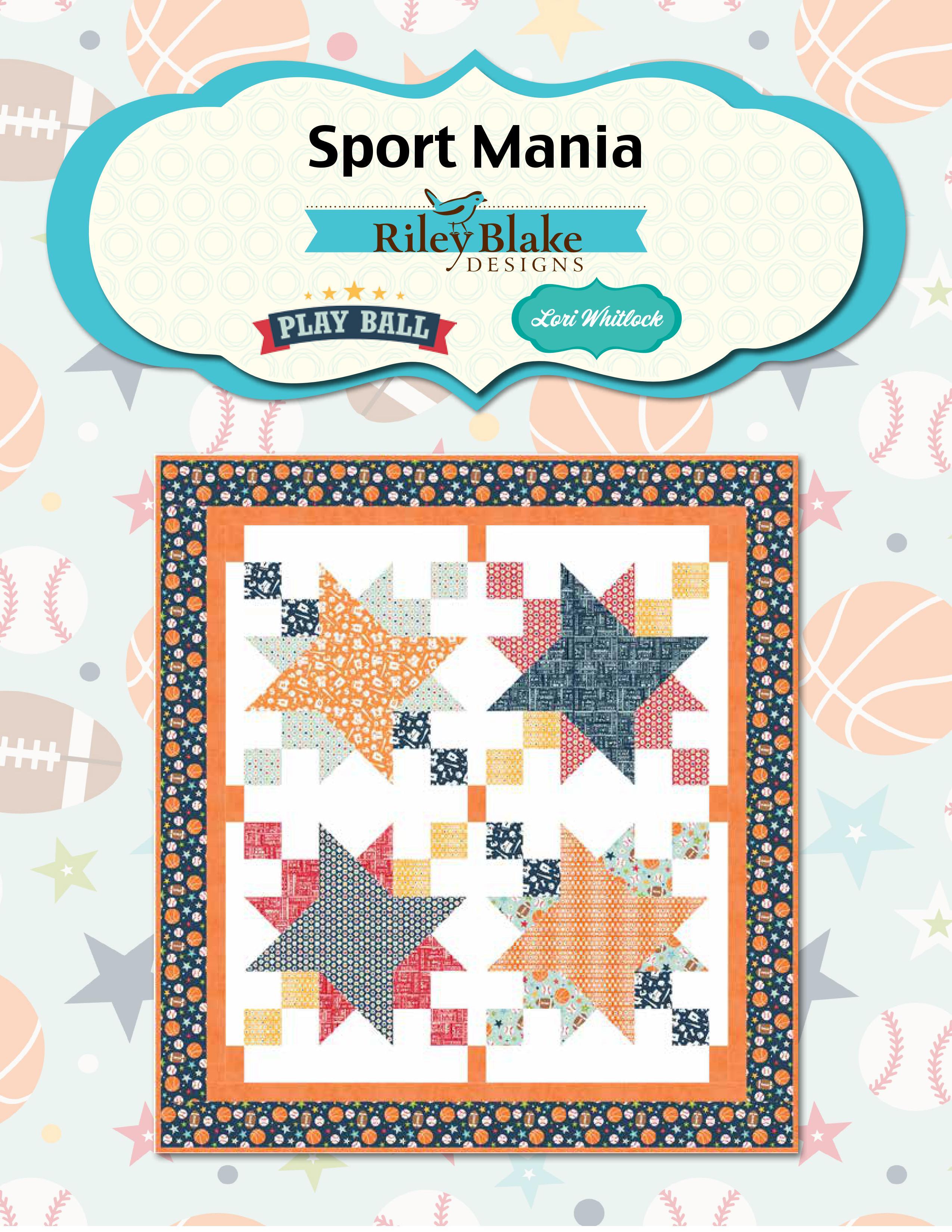 Riley Blake Sport Mania - Downloadable PDF