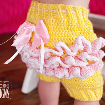 Fiesta Owl Pants and Ruffled Bloomers, Crochet Pattern