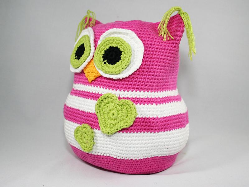 Doorstop - Owl - Amigurumi