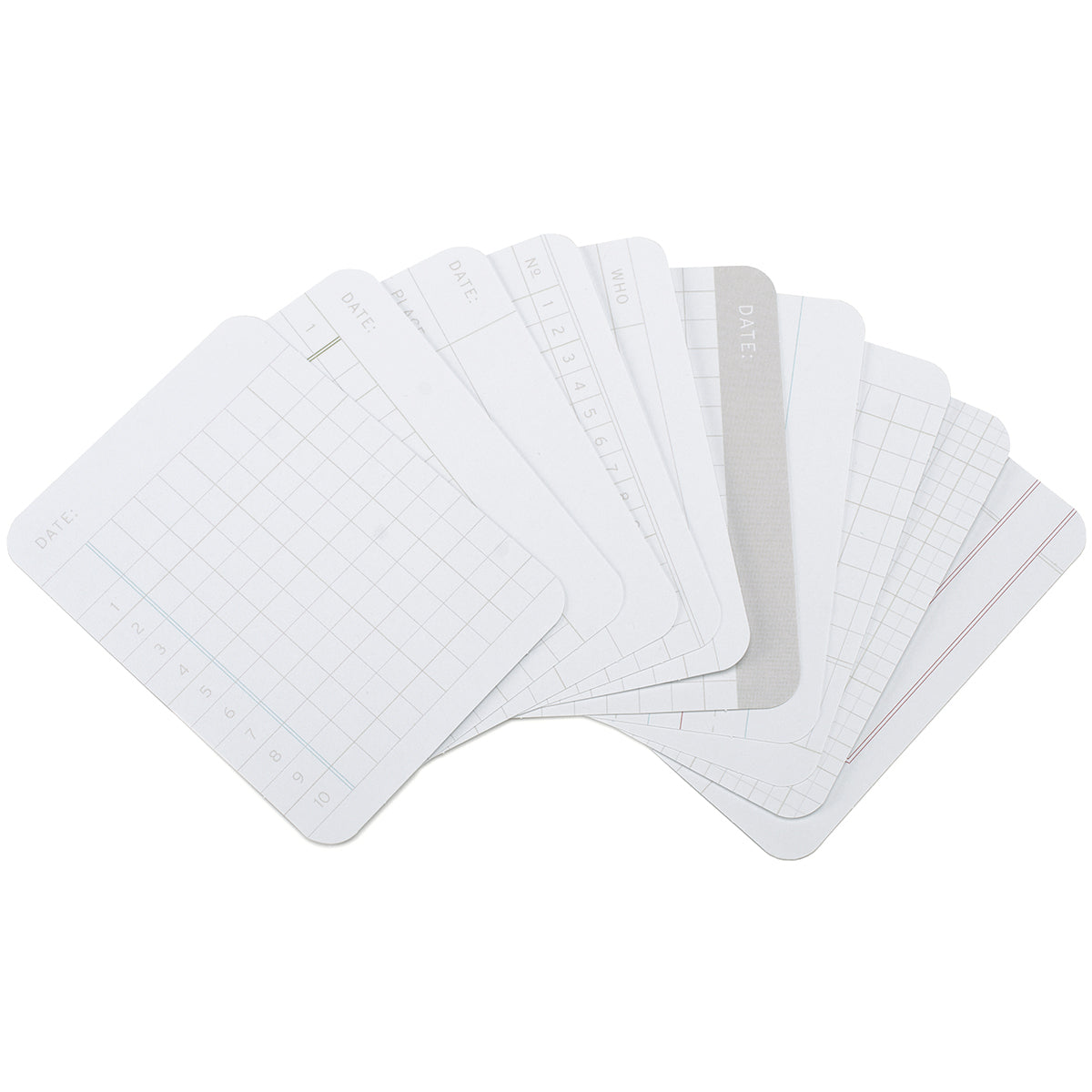 American Crafts Project Life 3"X4" Cards 100/Pkg - Ledger