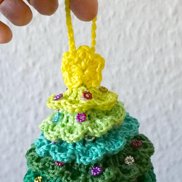 Häkelanleitung: Magischer 3D Weihnachtsbaum