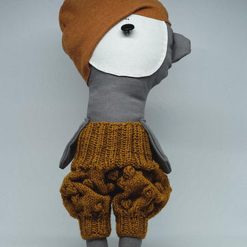 Doll pants with bobbles