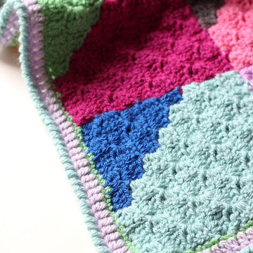Geo Rainbow Blanket