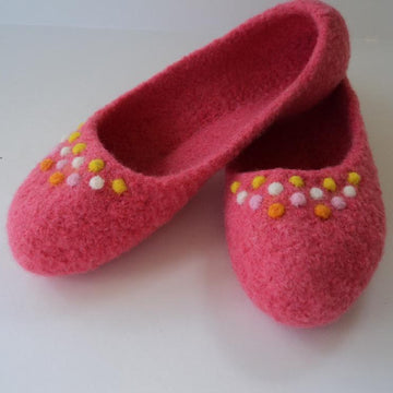 Ladies Ballet Felted Slipper
