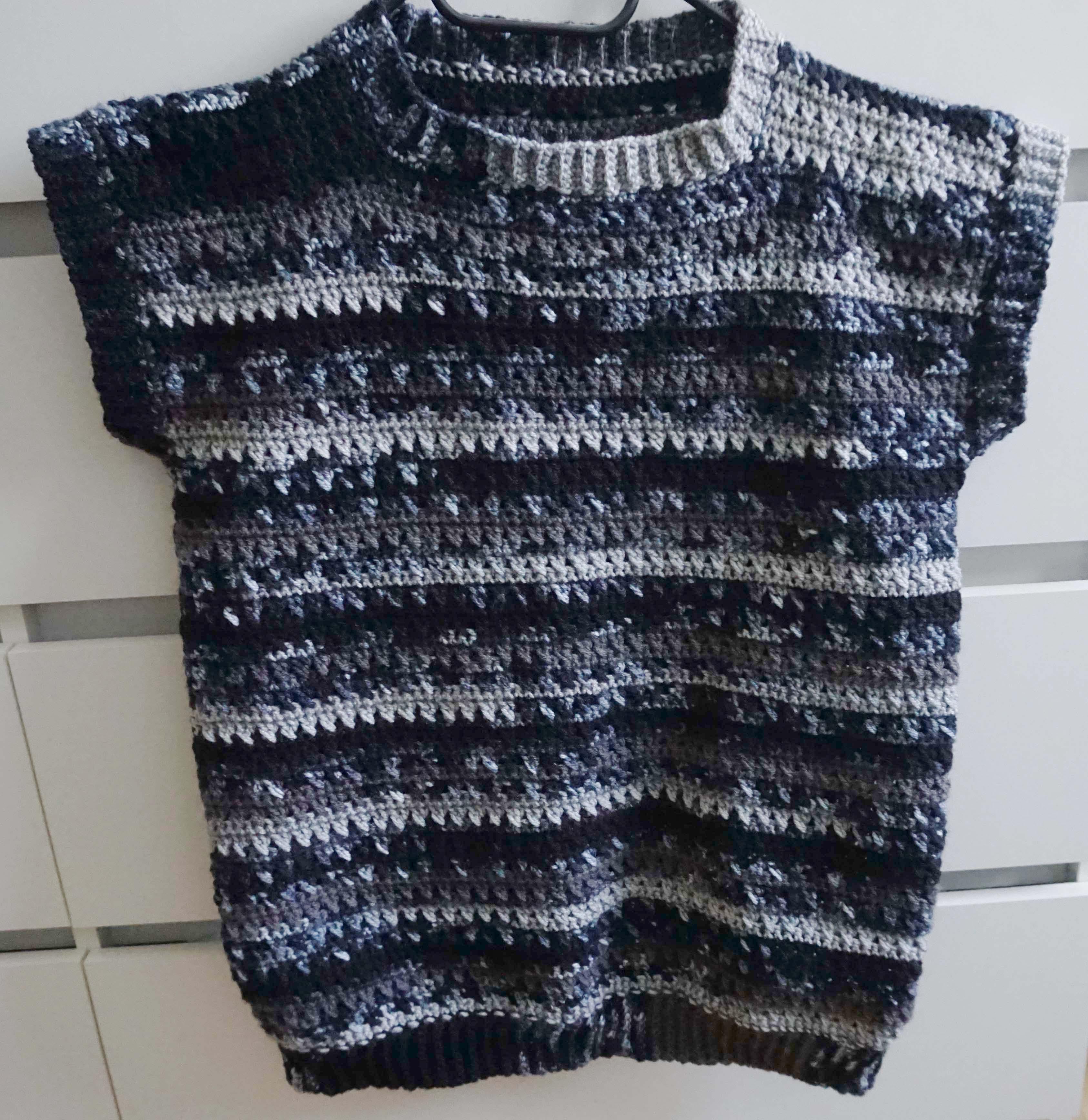 Crochet Pattern Unique Slipover