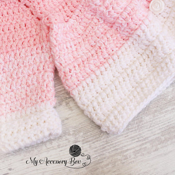 Easy Crochet Girl Cardigan Pattern