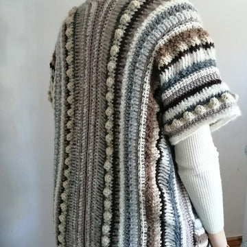 Lockdown Cardigan Aran UK Terms