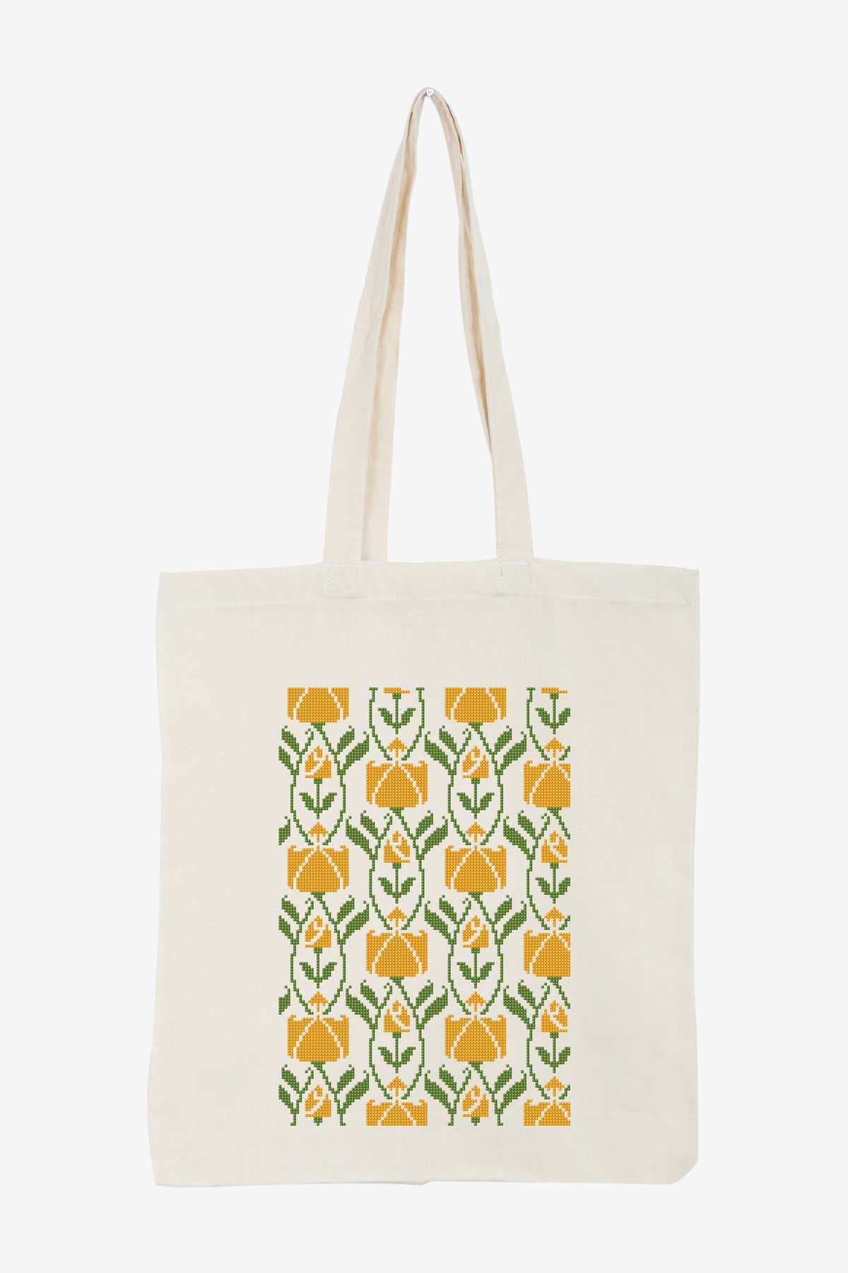 French Yellow Roses in DMC - PAT0781 - Downloadable PDF