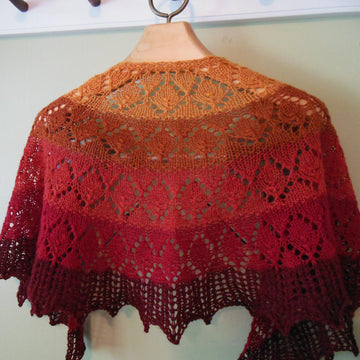 Shades of Leaves Shawl