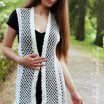 Adalene Cabled Vest