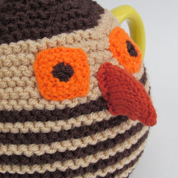 Earnest Owl Novelty Tea Cosy Knitting Pattern