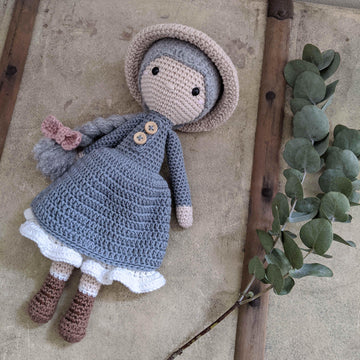 Sophie, crochet doll