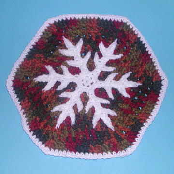 Snowflake Pillow #2 PATTERN C-148