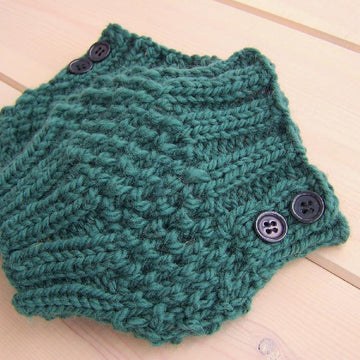 Forest boot cuffs