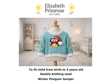 Winter Penguin Jumper P27