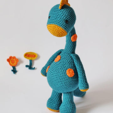 Crochet Dragon and Dino 2 in 1