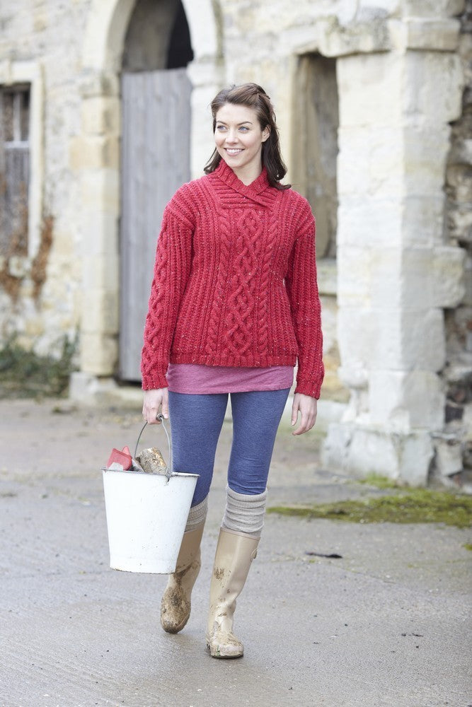 Aran Knits by Hayfield
