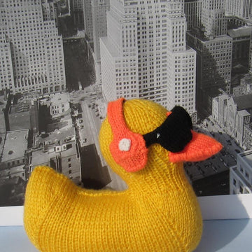 Uber Cool Rubber Ducky Duck Toy