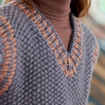 Arya – V-Neck Jumper & Slipover in West Yorkshire Spinners Re:Treat Superchunky - DBP0252 - Downloadable PDF