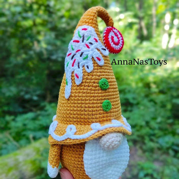 Сhristmas gingerbread gnome boy