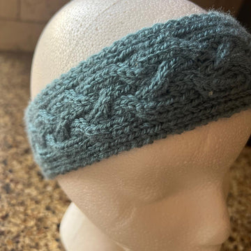 Evergreen Cable Headband