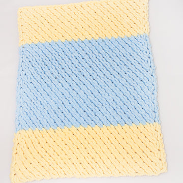 Pletenko in one side Blanket Pattern