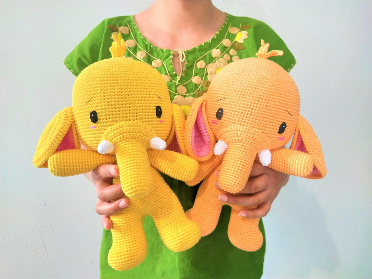 Elephant Doll Amigurumi Crochet Pattern