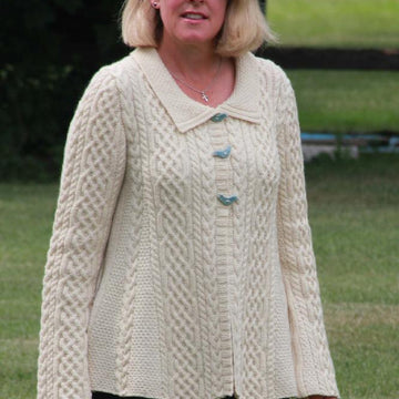 Aran A-Line Sweater