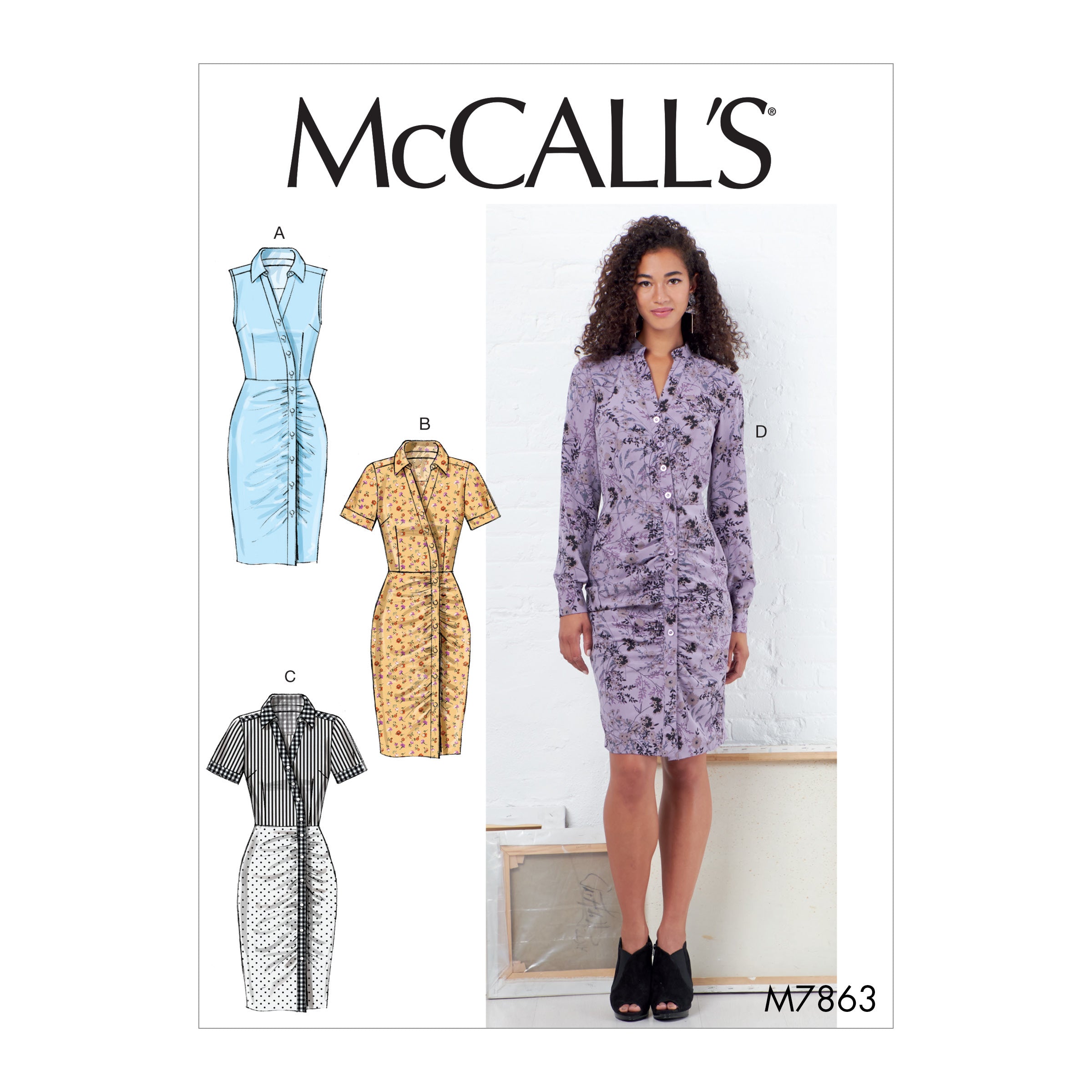 McCall's Misses' Dresses M7863 - Sewing Pattern