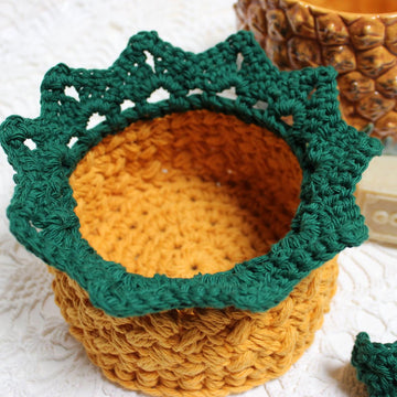 Welcome Home Pineapple Basket