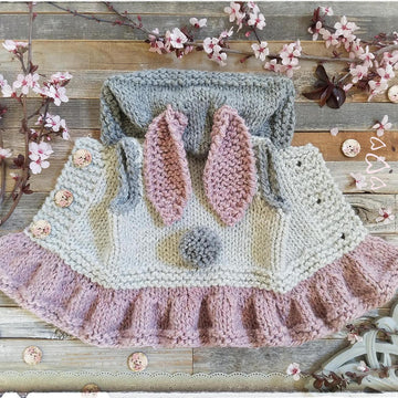 Bunny hooded vest