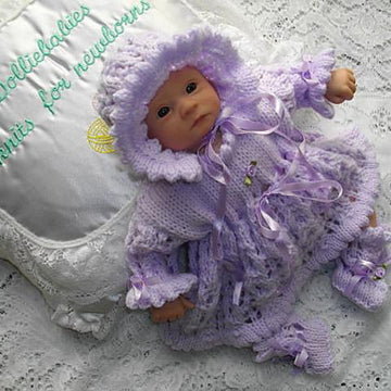 41. Micro Preemie Dress Set