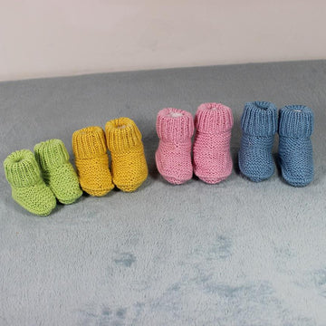 Baby Simple Circular Booties