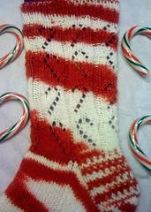 Peppermint Stick Socks