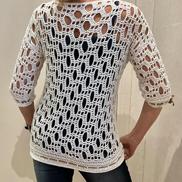 UNIQUE TUNIQUE Crochet Pattern English USA & Dutch