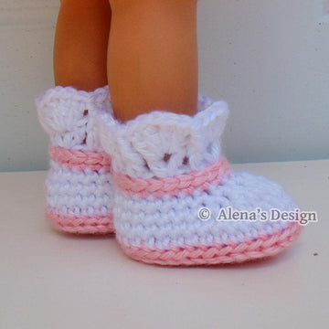 Pink and White Doll Set