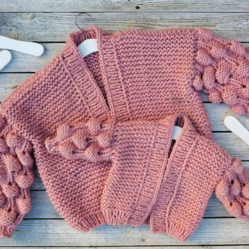 Peony Bubbles Cardigan