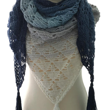 Arrows Down Shawl