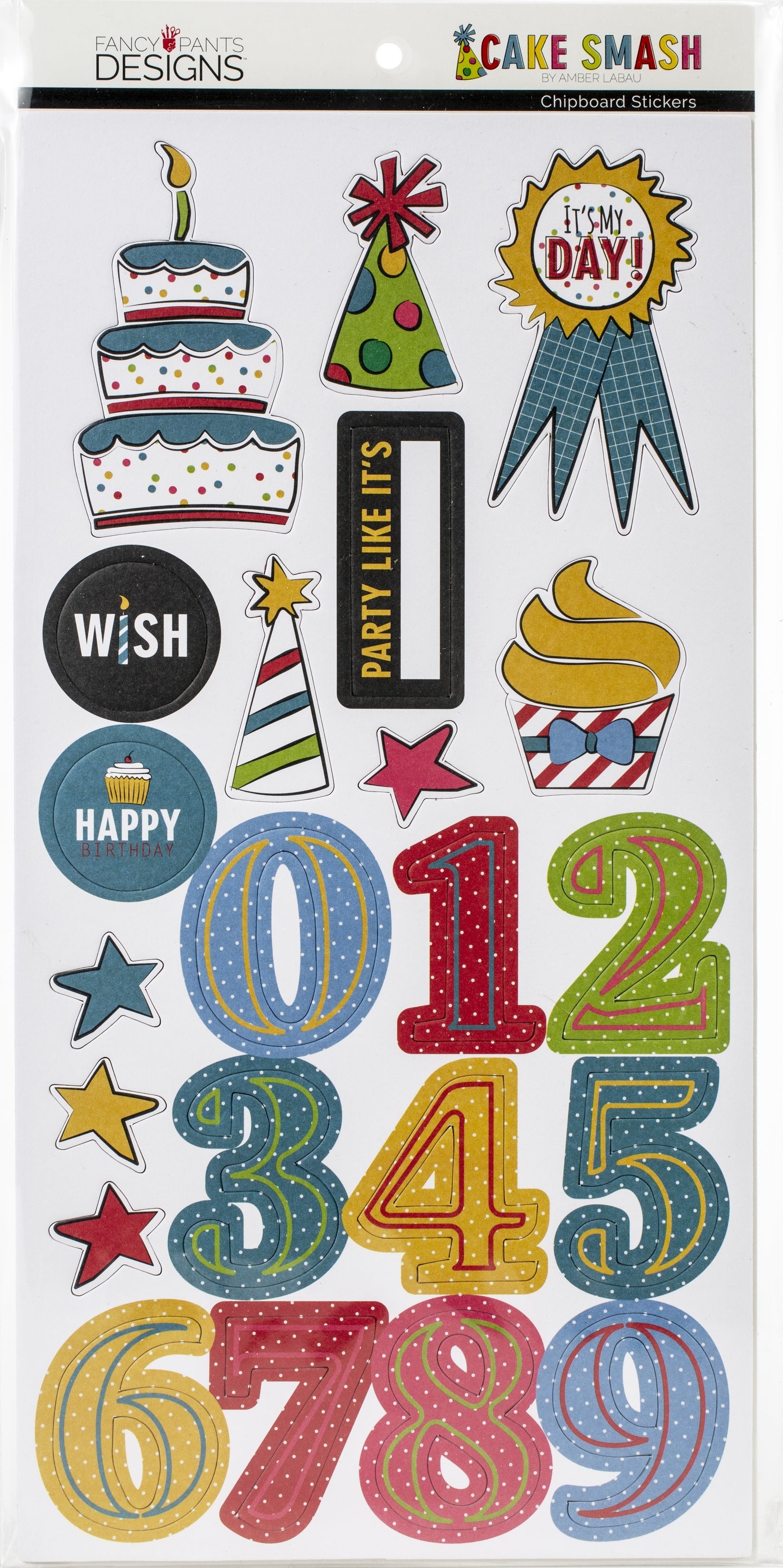 Foundations Decor Cake Smash Chipboard - 625709