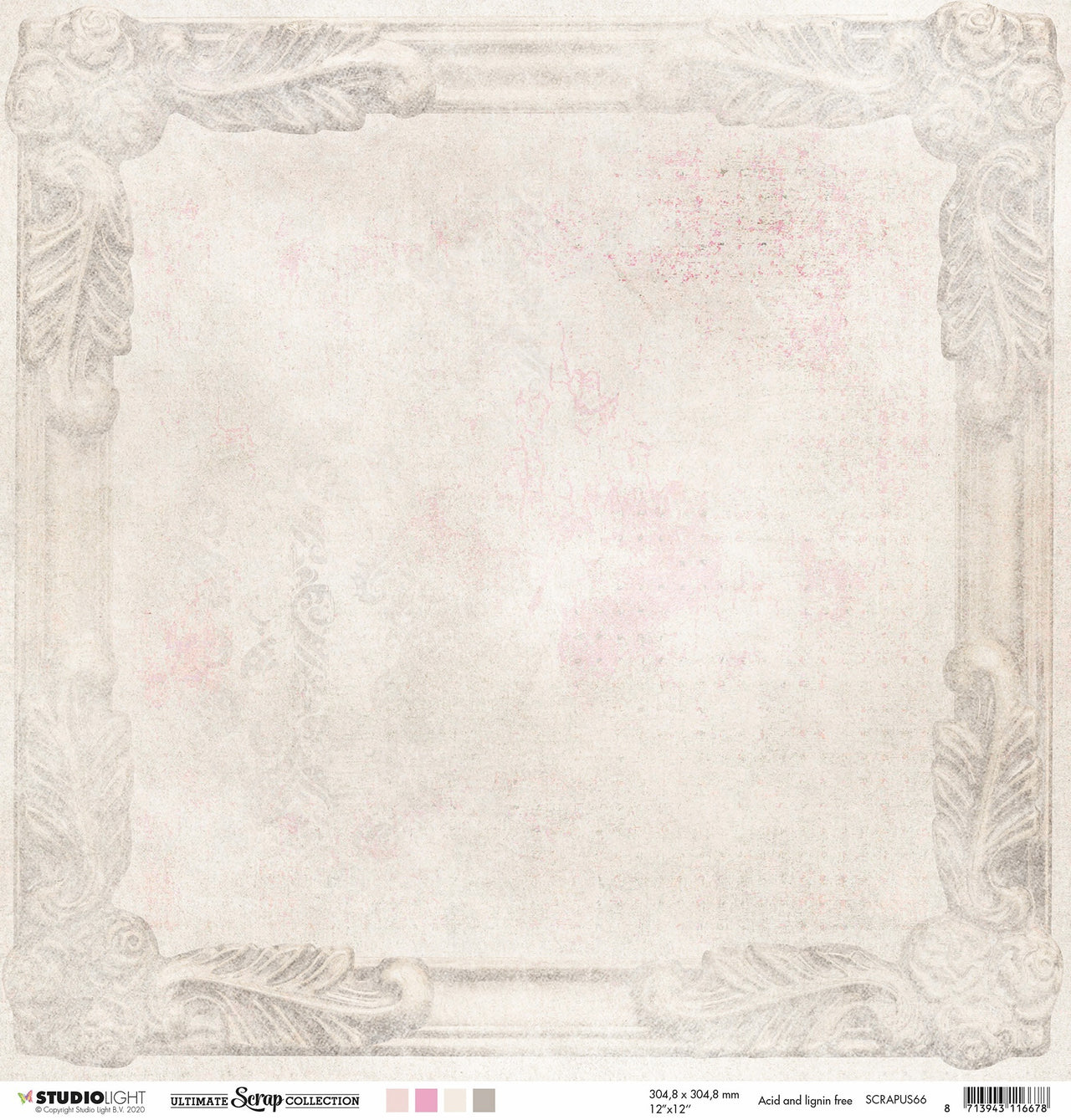 Studio Light Ultimate Scrap Collection Double-Sided Cardstock 12"X12" 10/Pkg - NR. 66