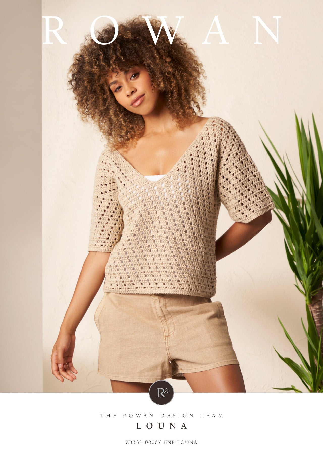 Louna Top in Rowan Handknit Cotton - Downloadable PDF