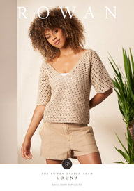 Louna Top in Rowan Handknit Cotton - Downloadable PDF