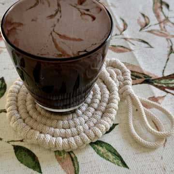 Easter Bunny Macrame Coaster Pattern