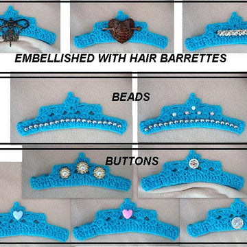 708 PRINCESS CROWN TIARA, baby to adult, costume play headband
