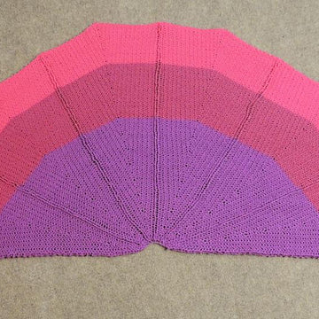 Dragon Wing Crochet Shawl