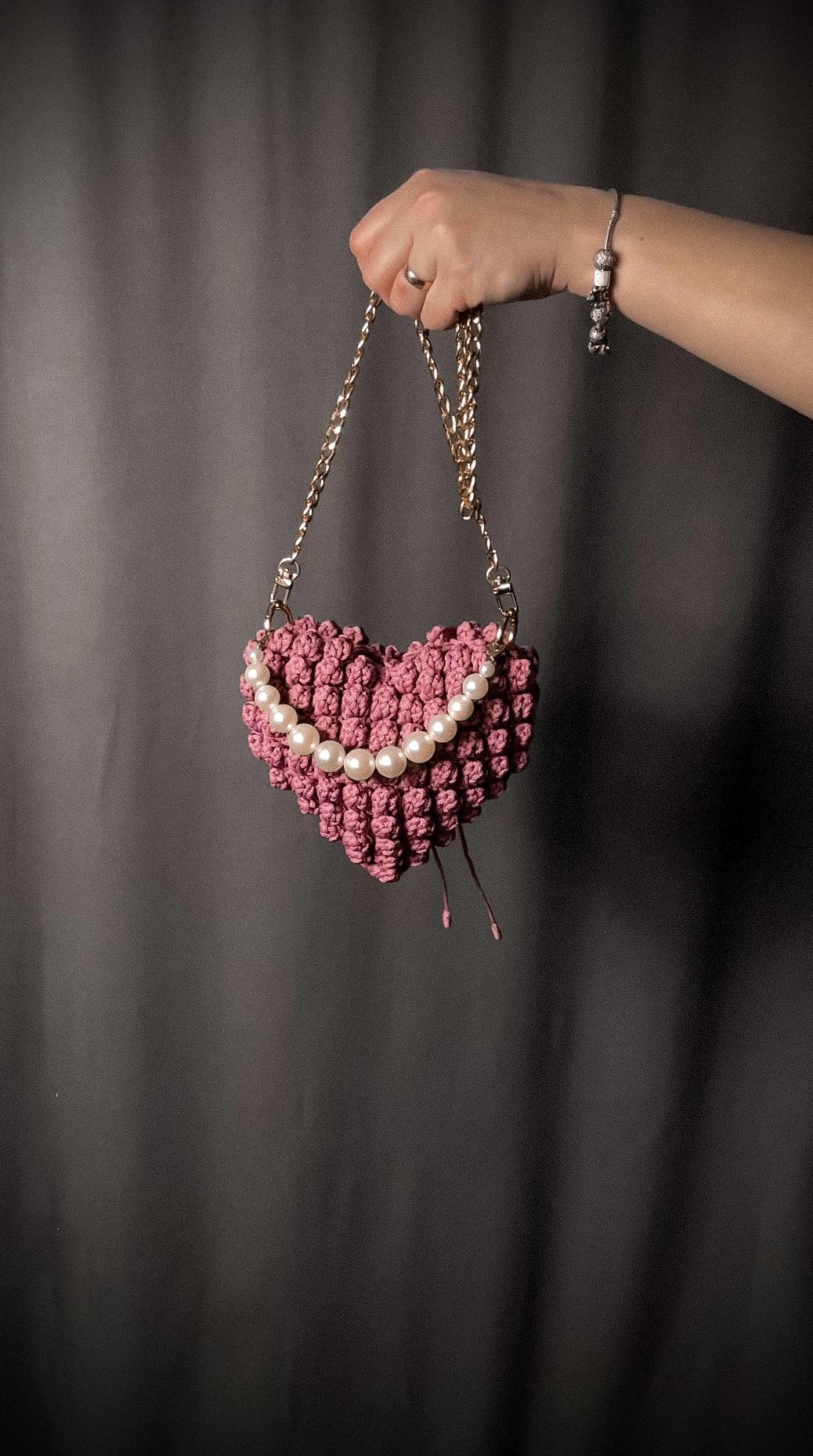 Heart handbag