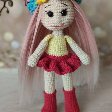 Doll Ukraine, wreath puppet