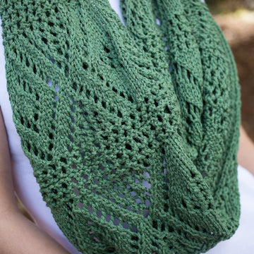 Seepwillow Scarf in Berroco Maya - 340-4 - Downloadable PDF