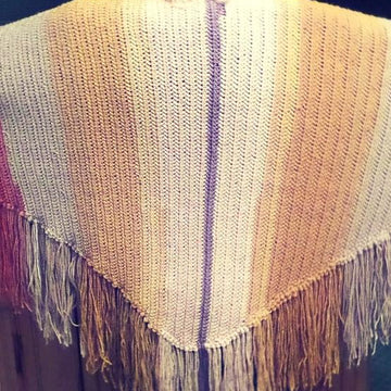 Rustic Fringe Shawl