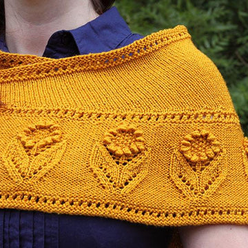 Summer Blooms Shawl